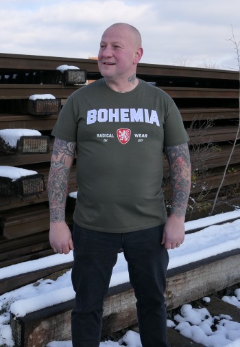 Tričko Bohemia army